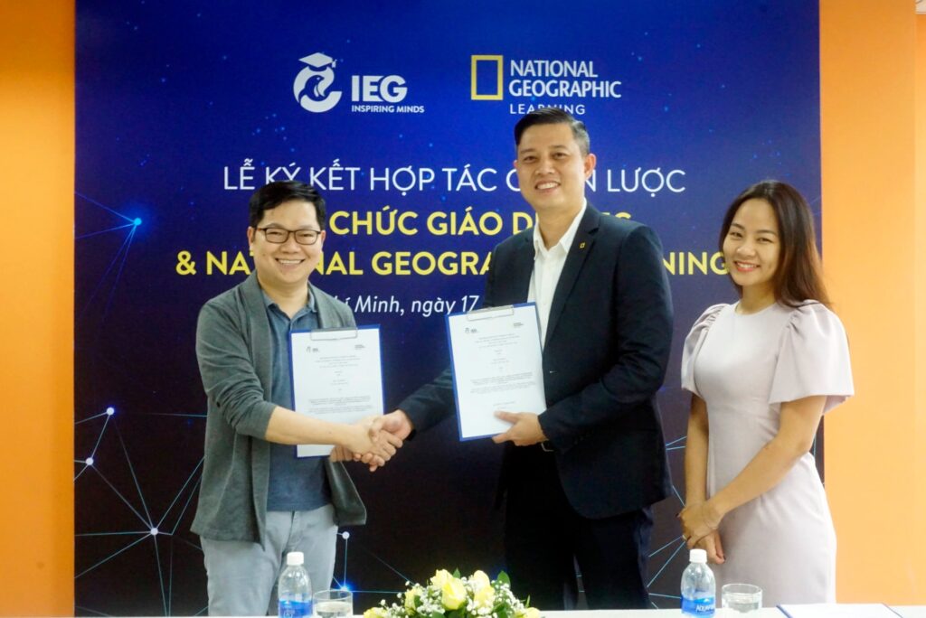 LỄ KÝ KẾT HỢP TÁC CHIẾN LƯỢC IEG Global & National Geographic Learning