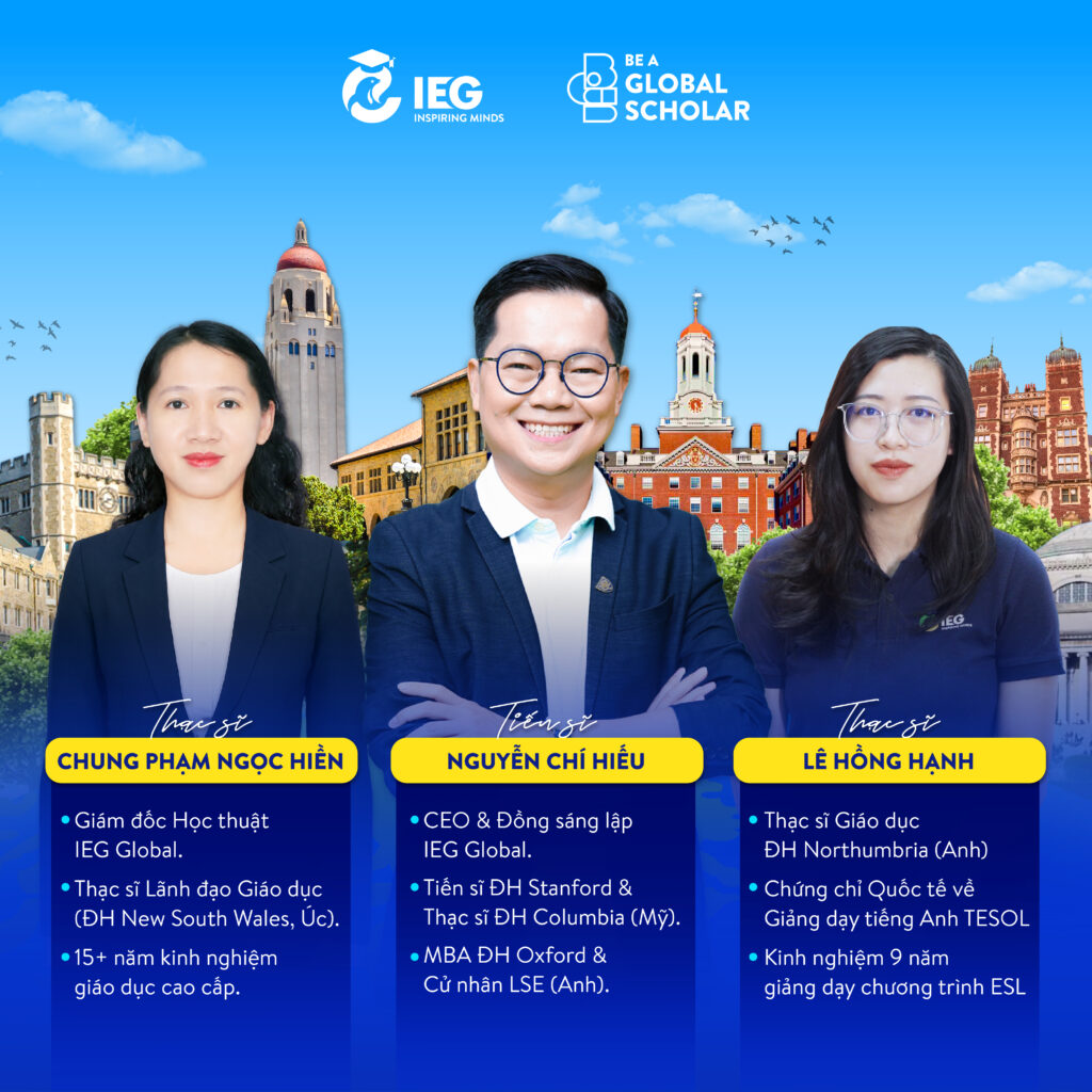 Đội ngũ chuyên gia trực tiếp giảng dạy tại Bespoke Class